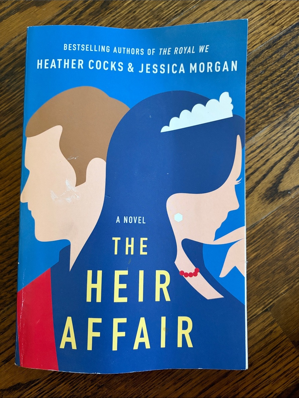 The Heir Affair by Heather Cocks & Jessica Morgan - Blue Paperback